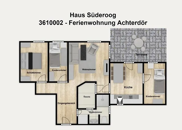 Haus Suederoog Achterdoer