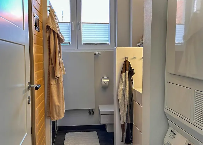 公寓 Haus Suederoog Achterdoer 于斯德