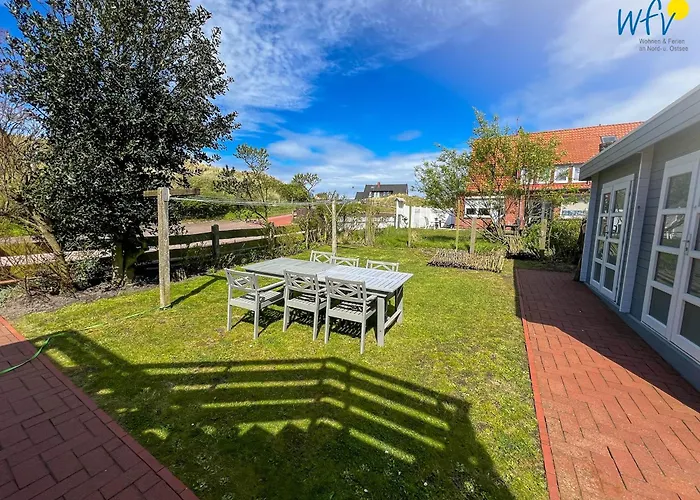 公寓 Haus Suederoog Achterdoer *